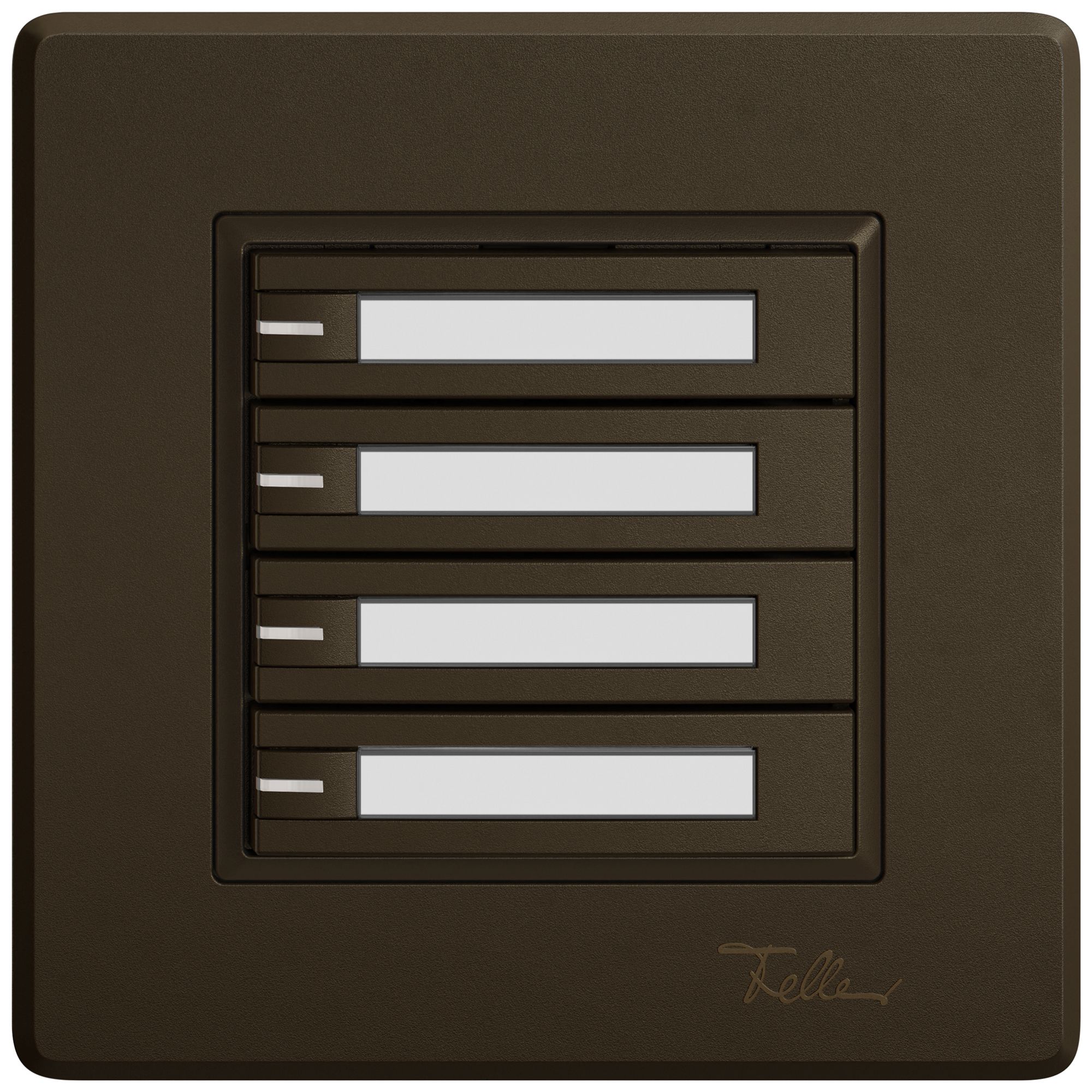 Pulsante KNX RGB INC EDIZIO.liv SNAPFIX® sensore temp.RGB-LED targ.4× com.1T ma