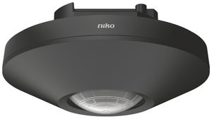 Rilevatore di movimento INC M34HC, KNX, soffitto alto, 15…29m, 360°, nero