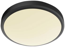 LED-Deckenleuchte Philips Doris 17W 1500lm 2700K IP44 Ø313mm schwarz