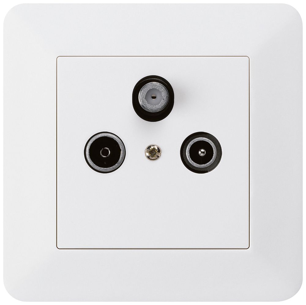 Prise d'antenne ENC kallysto.trend R/TV/SAT blanc