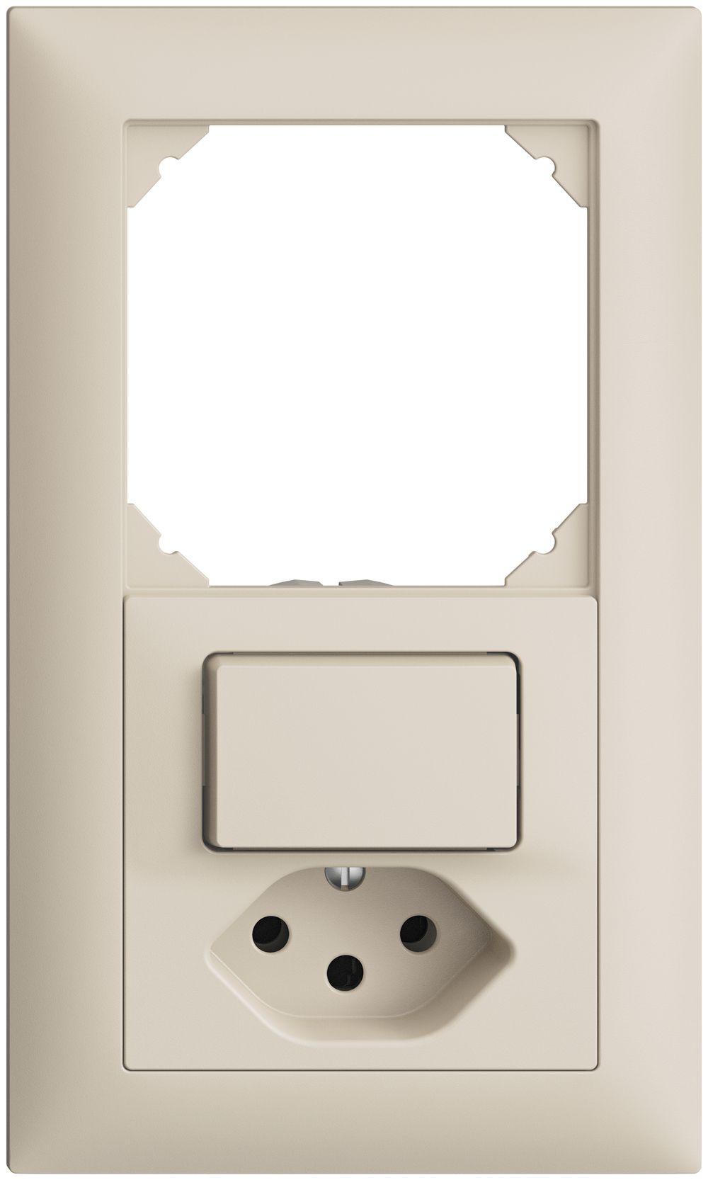 UP-Kombination leer+3/T13 EDIZIOdue crema