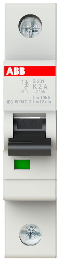 Disgiuntore ABB S201-K 2 2A 6kA