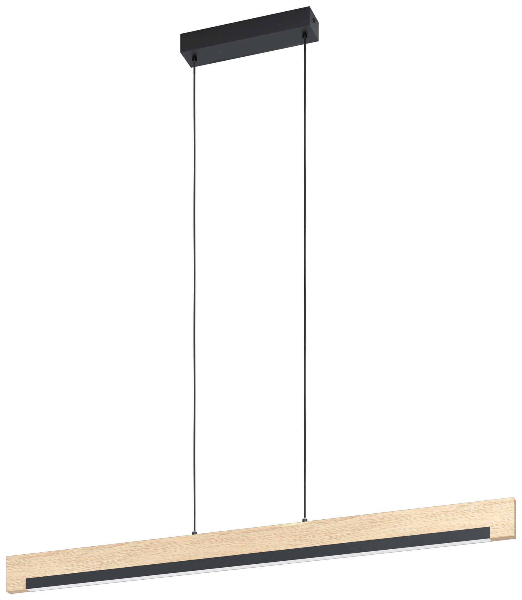 LED-Pendelleuchte Eglo CAMACHO 25.5W 3100lm 3000K DIM 1100mm sz/br