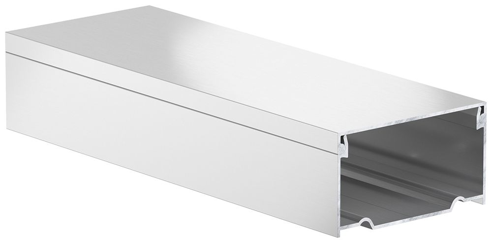 Canal d'installation AGRO 110×60mm aluminium anodisé