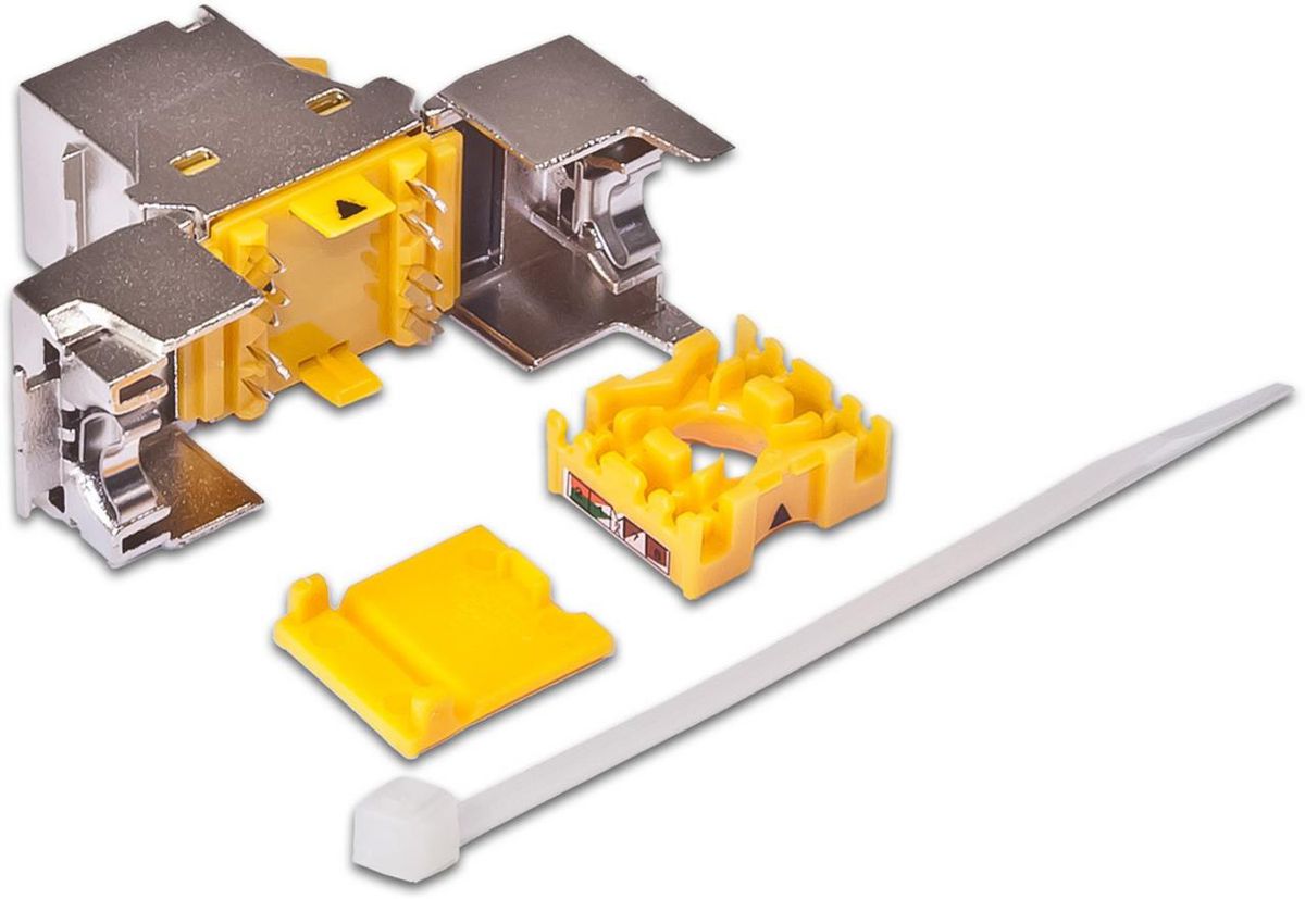 Wirewin Keystone Modul, C6A STP EA (ISO/IEC), 10 Gbps, geschirmt