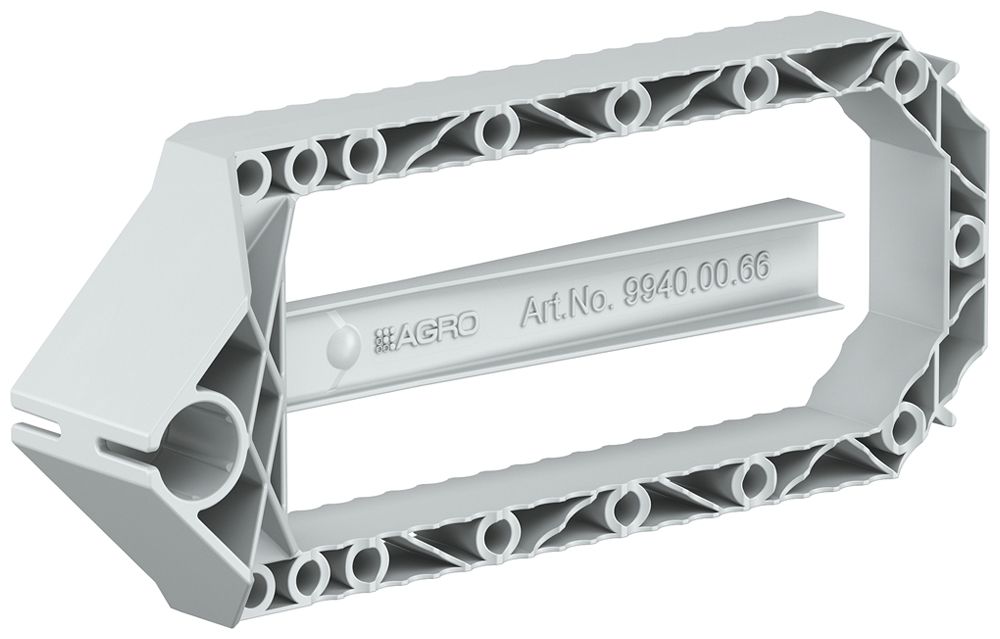 Flügelset AGRO Prefix® 150×59×16mm, hellgrau, 4 Stück