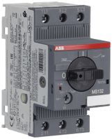Salvamotore AMD ABB MS132, 1.5kW AC-3 (2.5…4A) 3L a vite