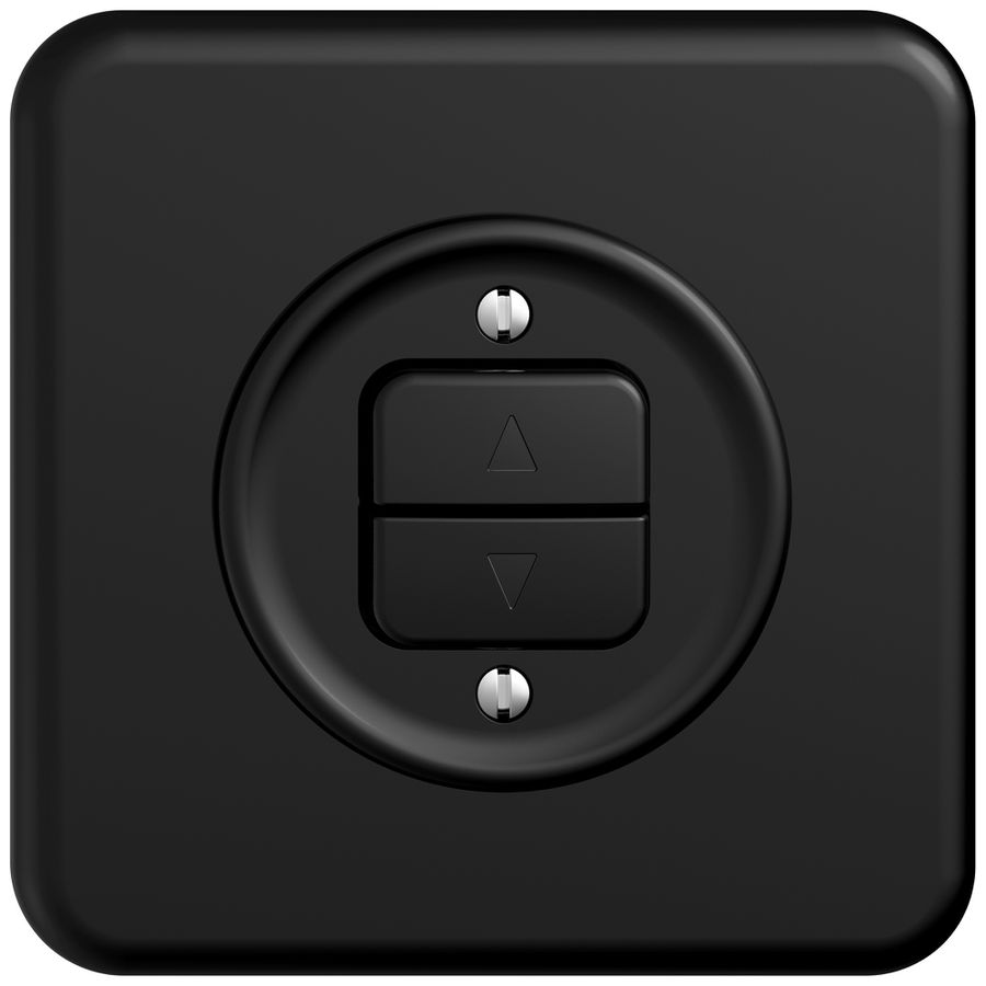 Interruttore p.tapparelle INC STANDARDdue SNAPFIX® 10A 250V 2 tasto 1 canale ne