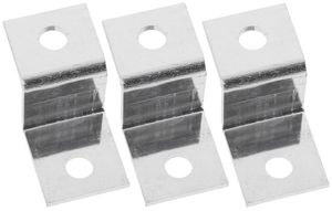 Pièce de raccordement Hager pour weber.silas DIN3 profondeur  32mm 3 pièces