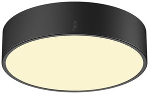 LED-Deckenleuchte SLV MEDO PRO 30 10W 1350lm 930/940 IP50 DALI Ø280mm schwarz