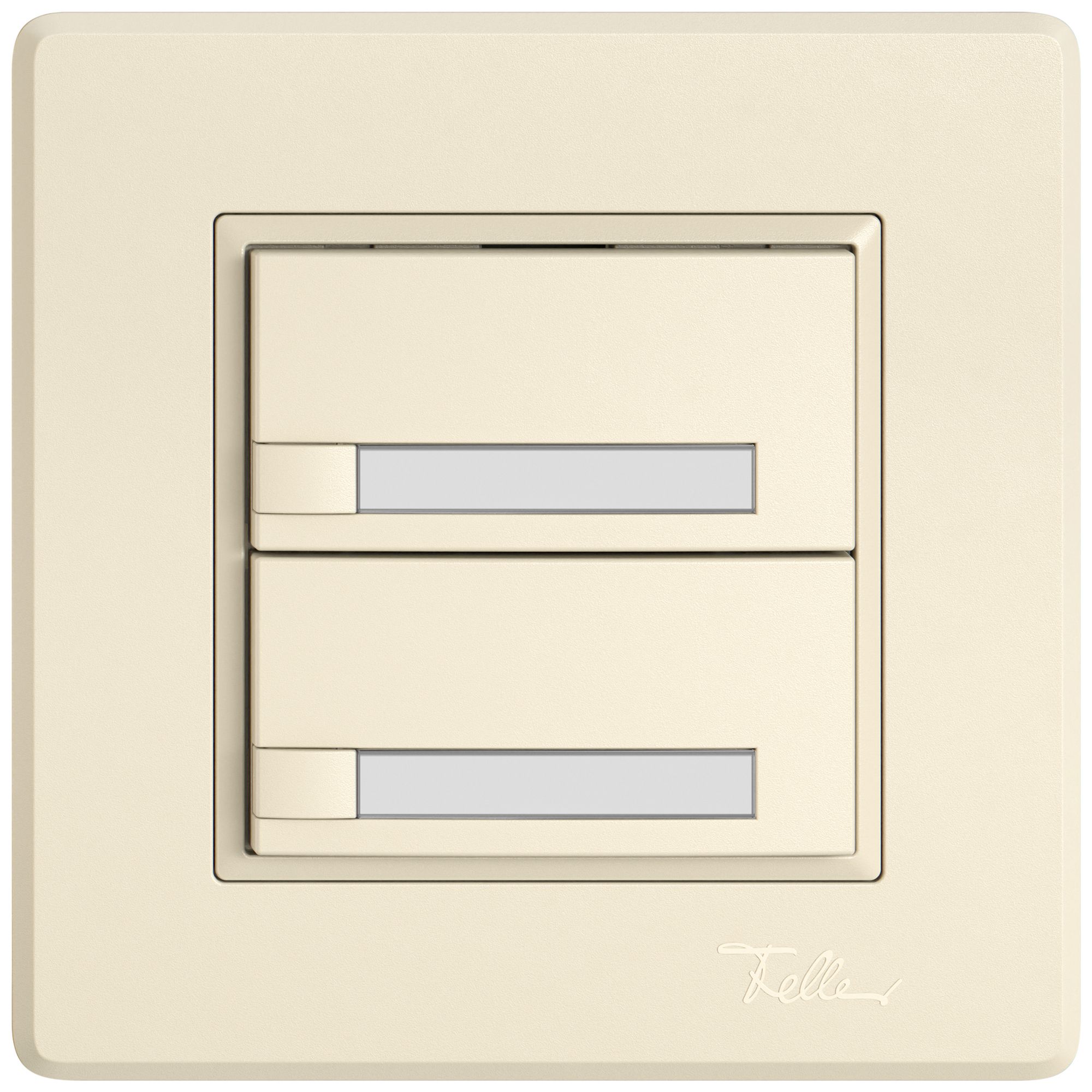 Pulsante KNX RGB INC EDIZIO.liv SNAPFIX® sensore temp.s.LED targ.2× com.1T cr