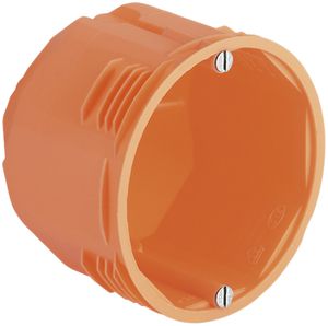 Boîte dérivation ENC Ø68mm, h=65mm orange Kaiser (norme allemande)