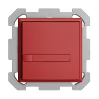 Pulsante KNX RGB INC EDUE, 250mW, s.LED, c.carta, 1×pulsante, com.1×tasto, ber