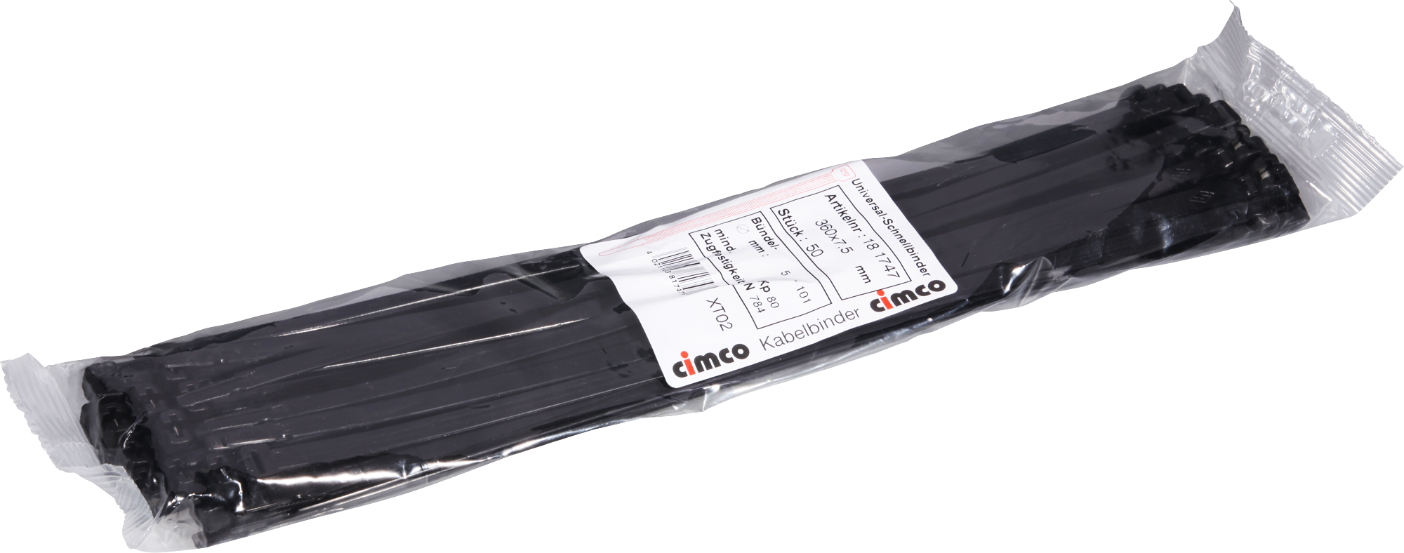 Fascetta Ty-Rap TY527MXR 6.9×338mm nero