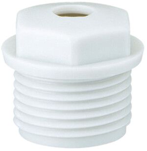 Passe-câble avec trou 6 pans M20 gris clair