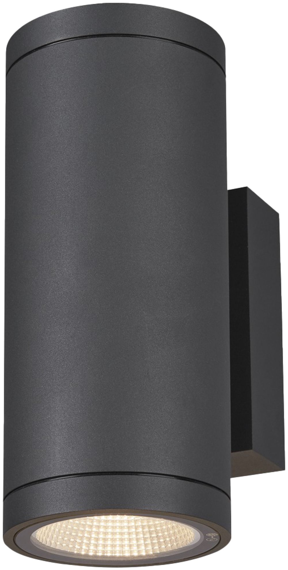 LED-Wandleuchte SLV ENOLA ROUND UP/DOWN M 19W 1680lm 3000/4000K IP65 anthrazit
