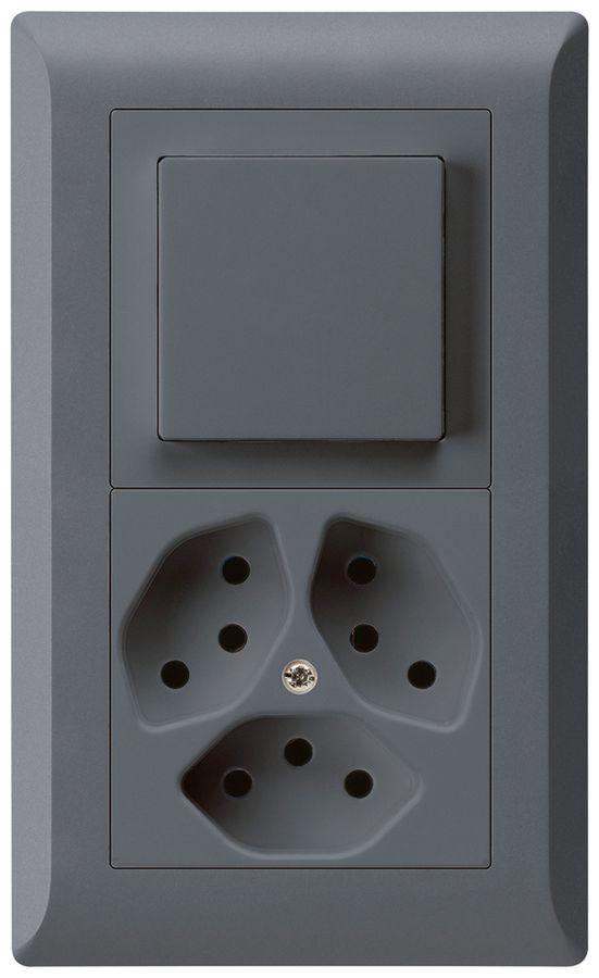 UP-Kombination kallysto.line 3/1P+3×T13 anthrazit