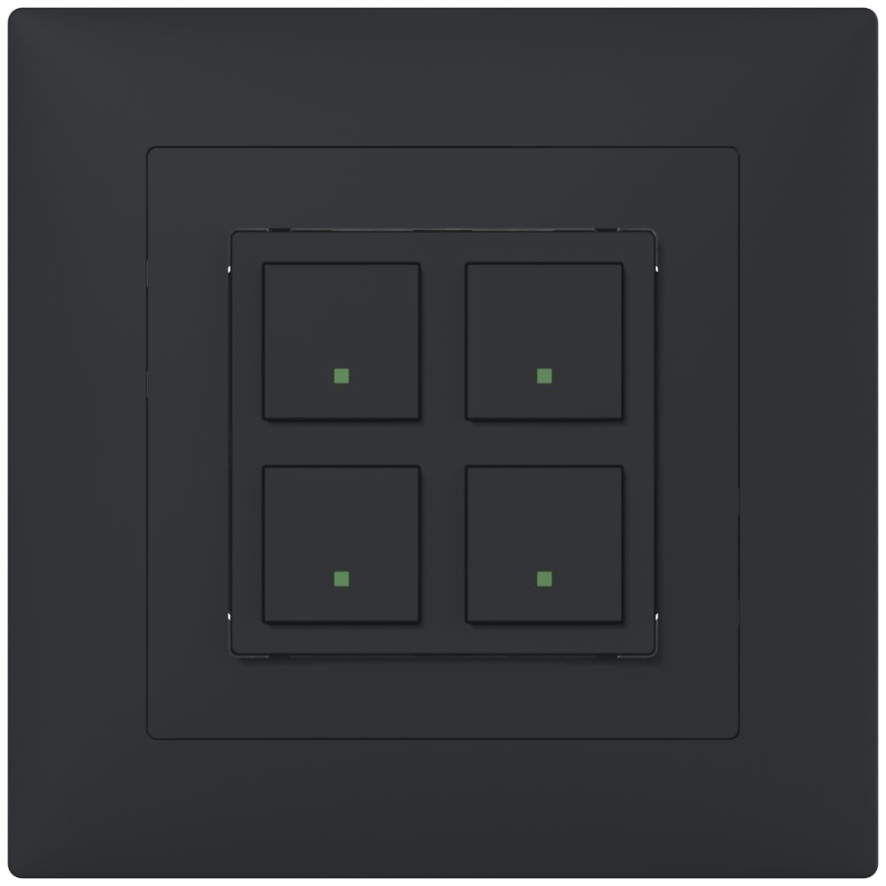 UP-Frontset B ABB SIDUS anthrazit zu Sensor 2×free@home