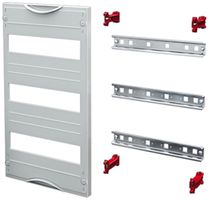 Geräteträger Rittal SV 9666.240 1-reihig 1TE/Reihe für ISV 250×150mm