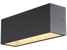 Applique LED SLV SITRA L UP/DOWN 24W 2700lm 3000/4000K 105° IP65 anthracite