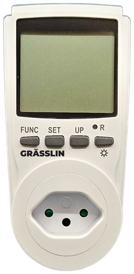 Energiemessgerät taxxo 11 0.01…16A 12h/24h max.10A 2300W weiss