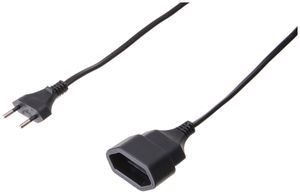 Verlängerung MH T11 5m 2×1mm² Tdf schwarz