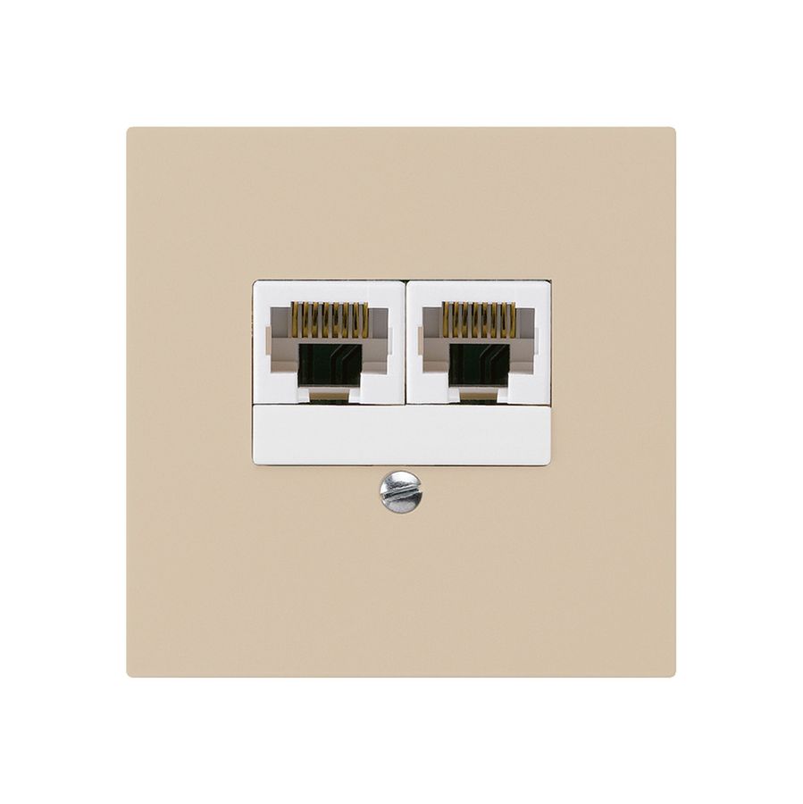 UP-Dose kallysto 2×RJ45u getrennt beige