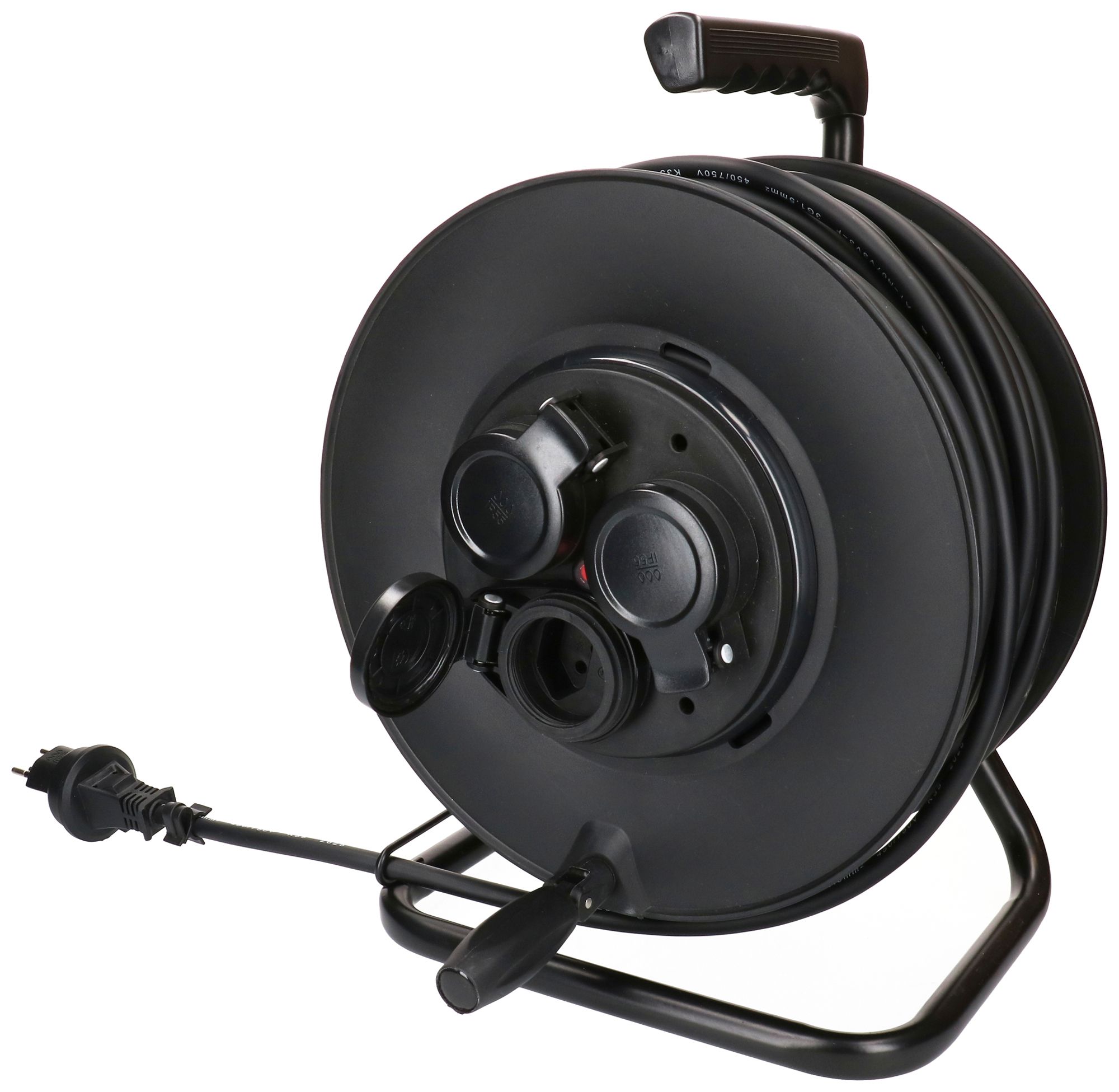 Kabelrolle MH REEL 3×T13 50m IP44 schwarz