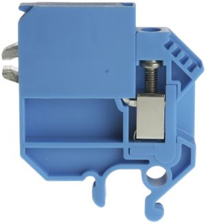 Borne sectionneuse de neutre Woertz 6mm² bleu