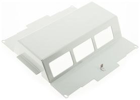 Einbausatz Woertz leer 2×3 FLF für WAK250/75 oder DAK250 lichtgrau