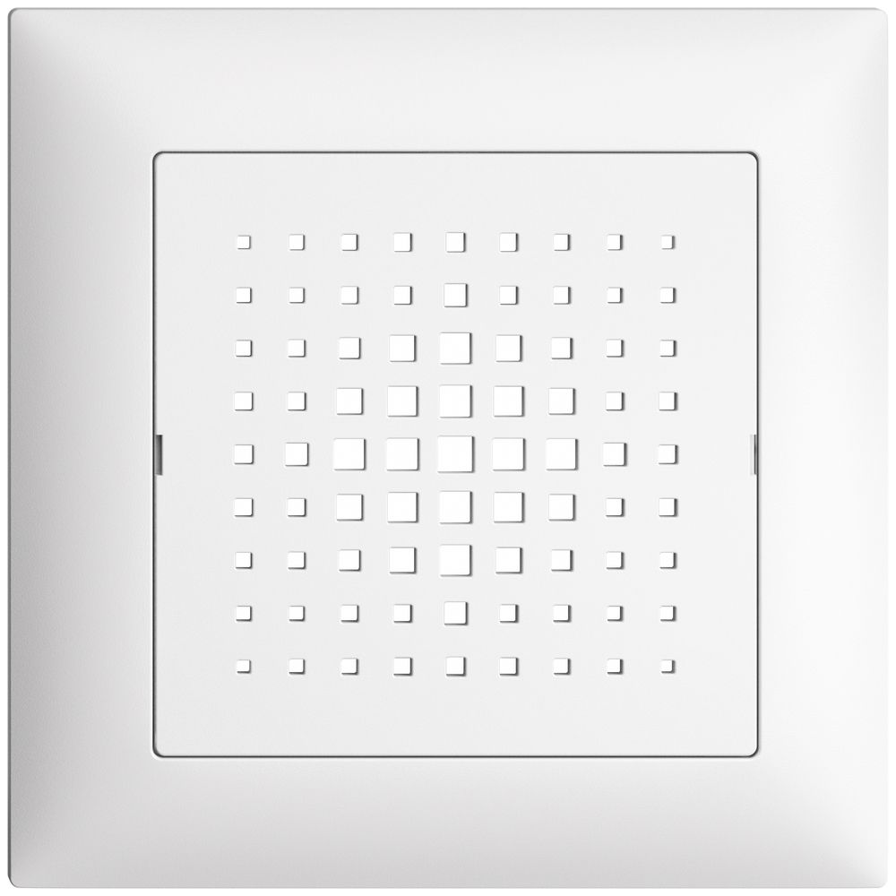 Kit frontal ENC EDIZIOdue blanc 88×88mm pour carillon 3070