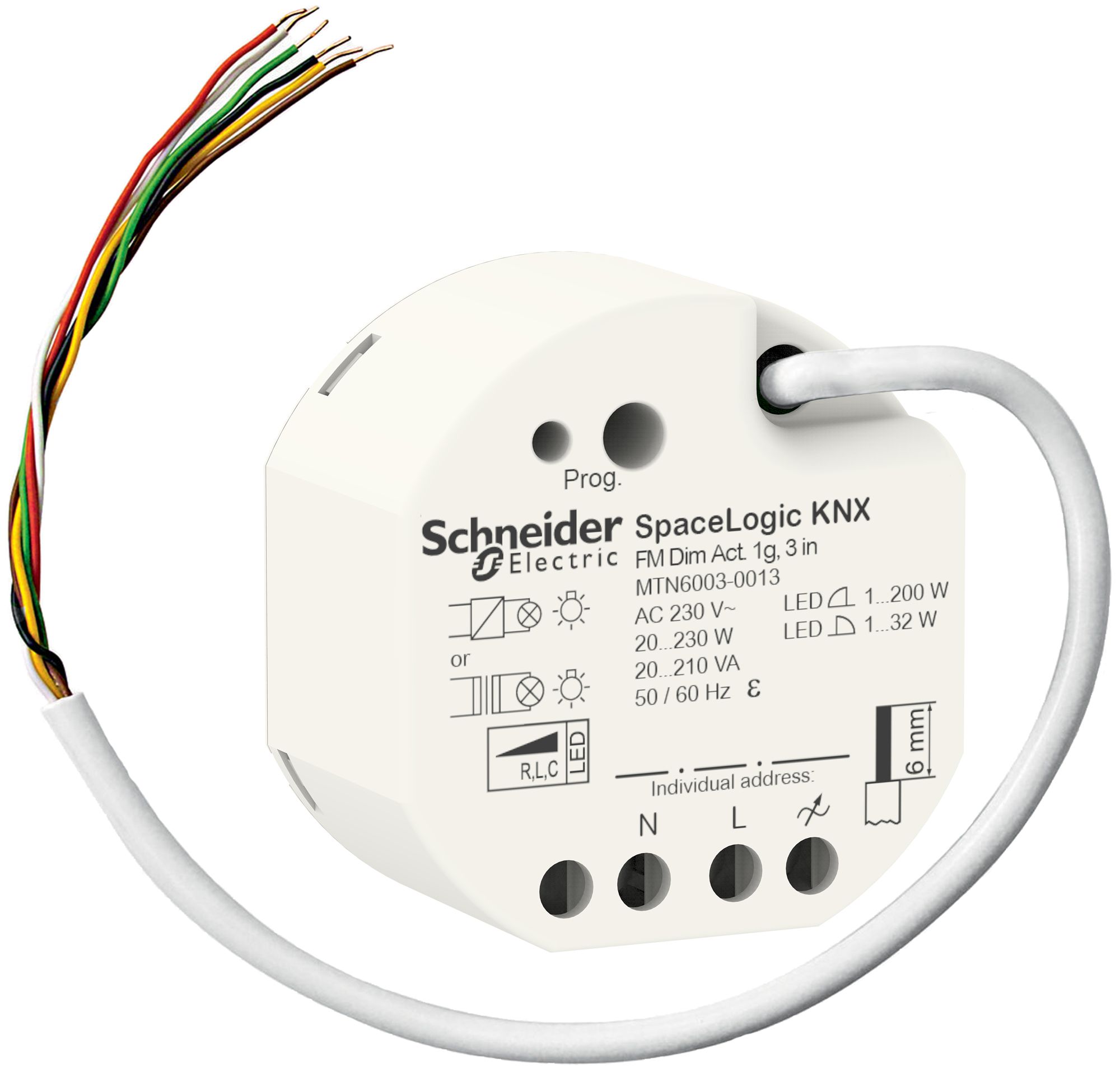 EB-Universal-Dimmaktor KNX Schneider Electric MTN6003-0013