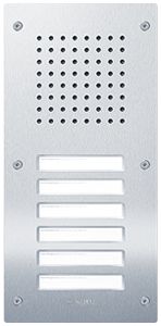 Poste audio externe Siedle Classic système multifilaire 6 12VAC 356×171×2mm IP54