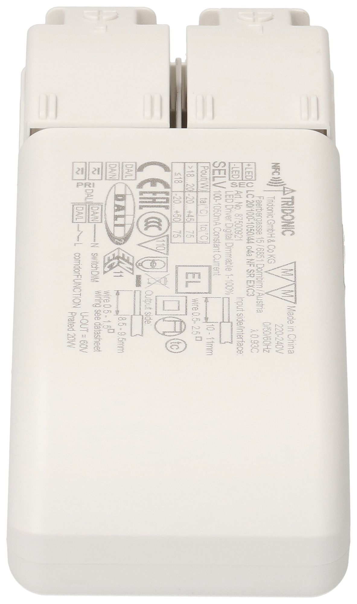 Alimentation LED MH DALI-2 NFC 15.4W 7…44V 350mA DALI VAR