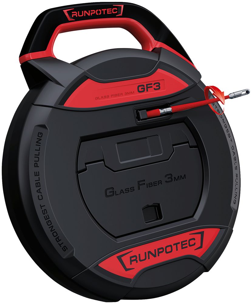 Kabel-Einziehgerät RUNPOTEC GF3 30m ohne Meterzähler max.130kg