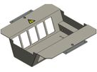 Einbausatz BAK 2×5 FLF stehend leer