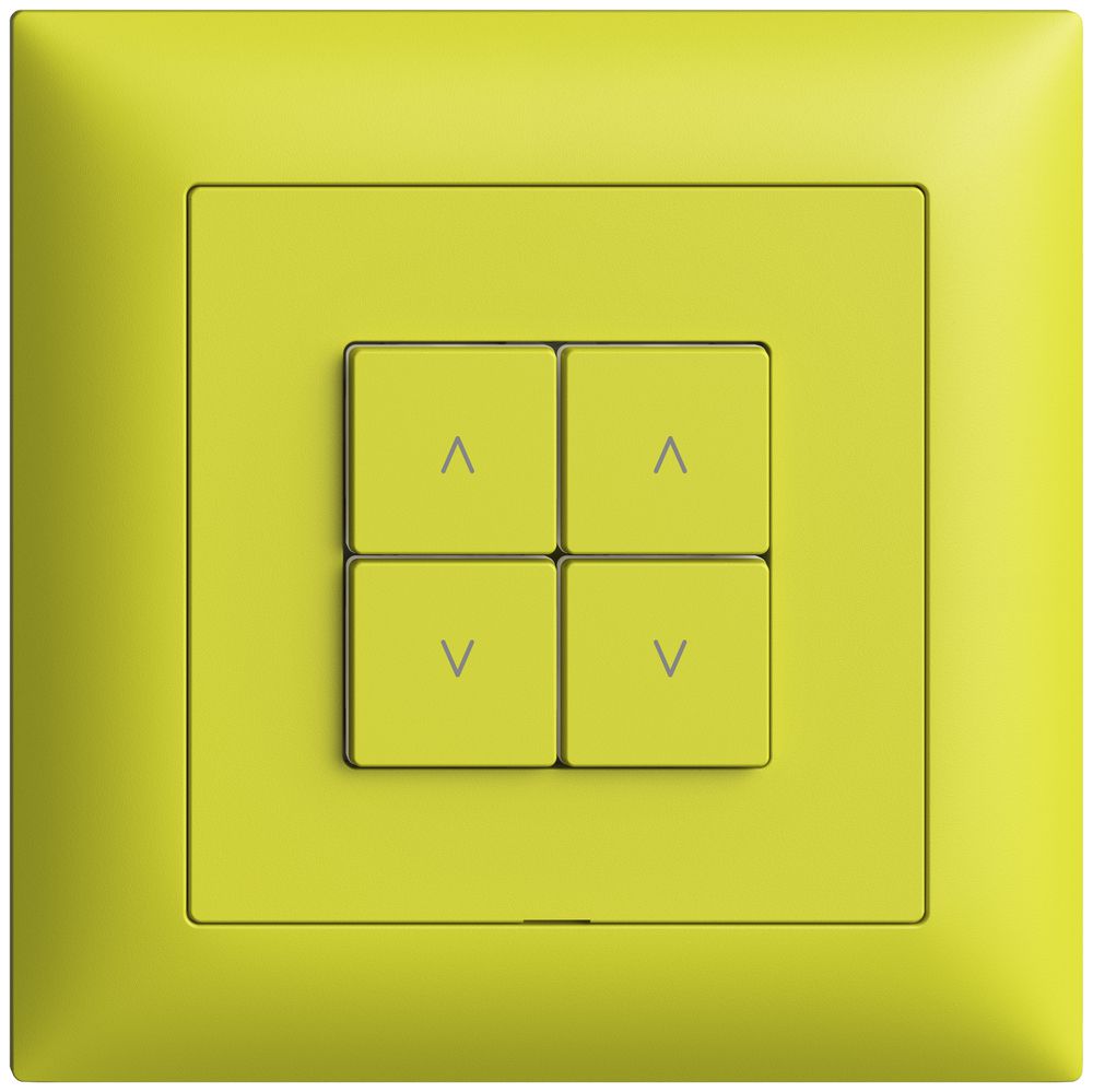 UP-Storenschalter 2K/4T Edue Wiser lemon