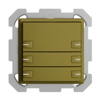 UP-KNX-Taster RGB EDUE, 250mW, m.RGB-LED, 6×Taste, 1×Tastenb., ov