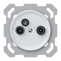 UP-Antennendose TV-R-Daten origin Durchgangsdose 14dB 4dB weiss