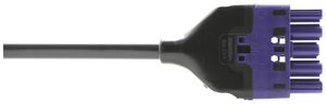 Anschlussleitung Woertz 49345/C1 5×2.5mm² 400V 20A 6m vi Buchse-frei Cca