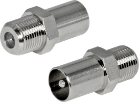 IECM-Stecker auf F-weiblich