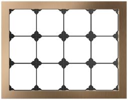 Intestazione INC EDIZIO.liv prestige SNAPFIX® 3×4 274×214mm ottone