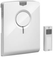 AP-Funkgong-Set Grothe MISTRAL 350 4×1.5V Batterien, weiss