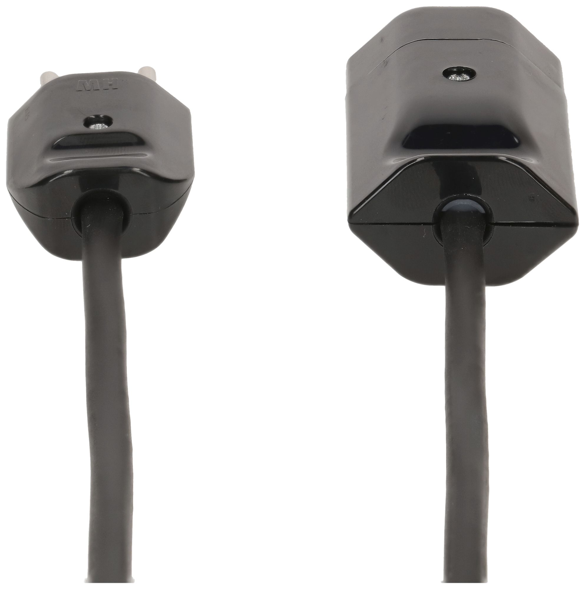 Cavo di prolunga MAX HAURI Td 3×1mm² 5m nero spina T12/13