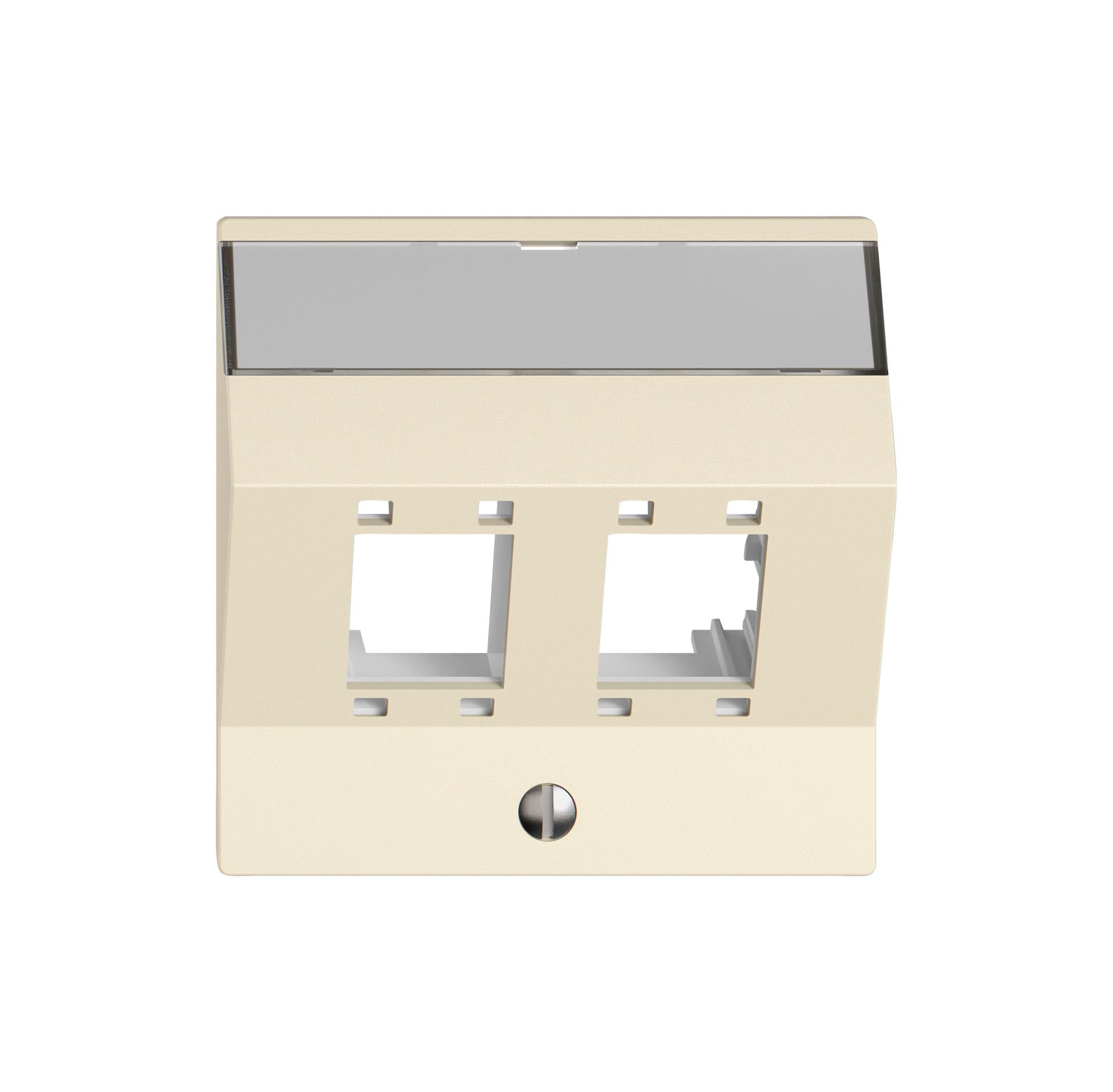 Kit di montaggio EDIZIO.liv SNAPFIX® per freenet cat.5e/6 2× cr