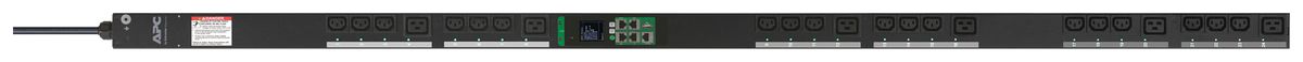 Prise multiple Easy PDU 55×1800×56mm 18×C13 6×C19 Metered-by-Outlet commut.11kW