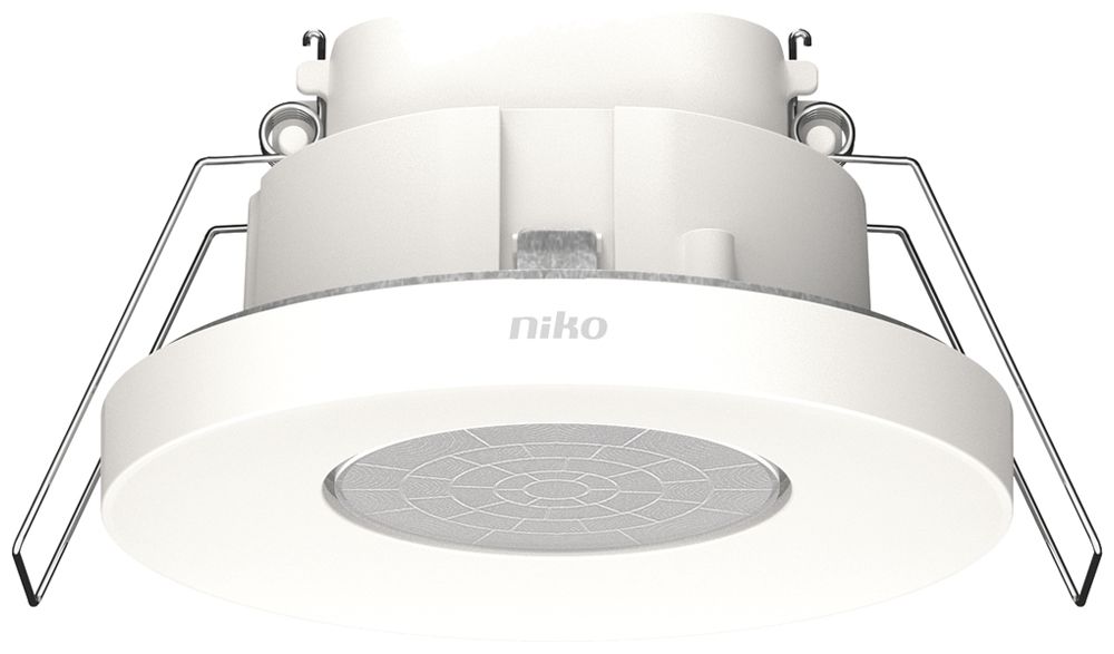 EB-Präsenzmelder P34MR, KNX, 10…10.5m, 360°, weiss