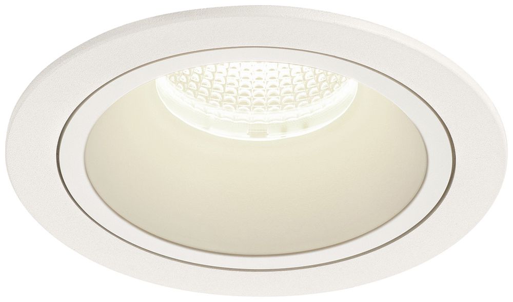 LED-Downlight SLV NUMINOS L 25.4W 2450lm 4000K 20° DIM Ø130×85mm ws/ws