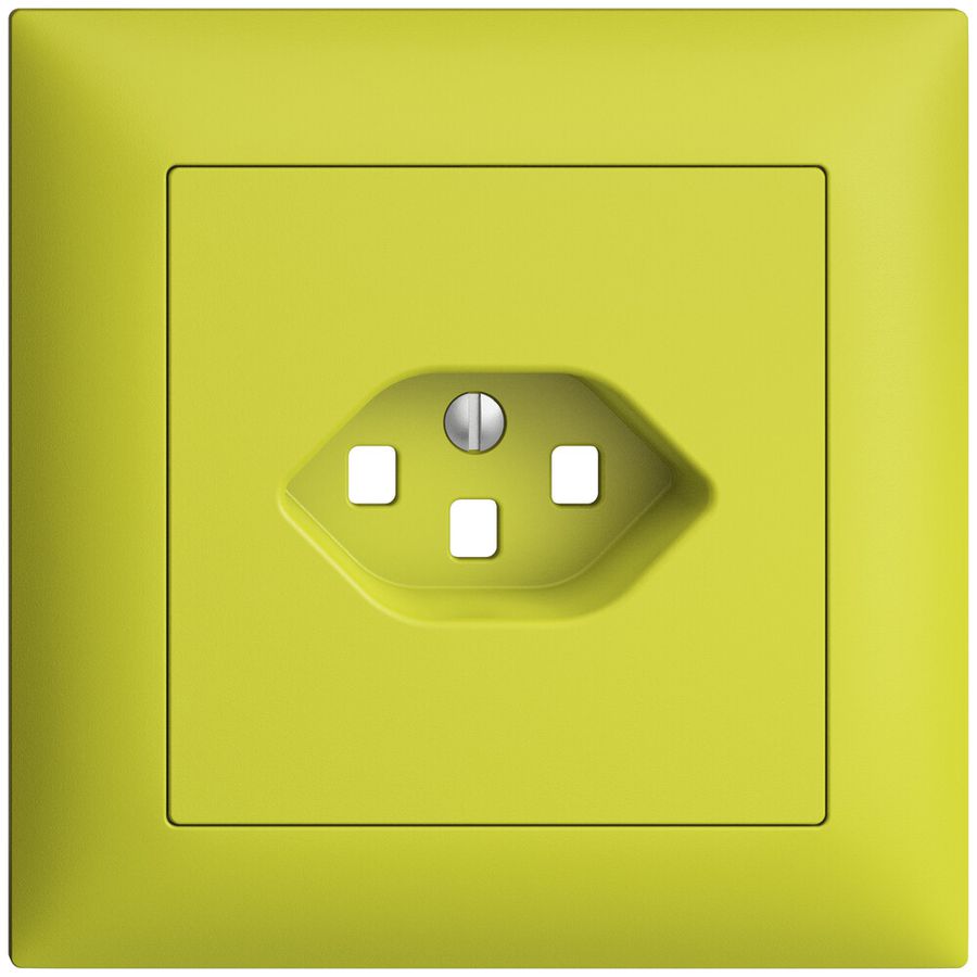 Kit frontale INC EDIZIOdue lemon 88×88mm 1×T23