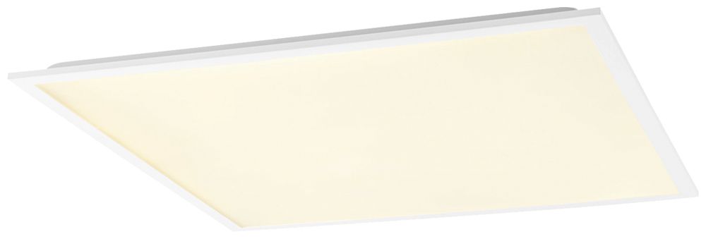 LED-Panelleuchte SLV PANEL C 600 34W 4550lm 830/840 595×595 weiss